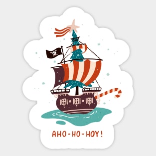 Aho-ho-hoy! Sticker